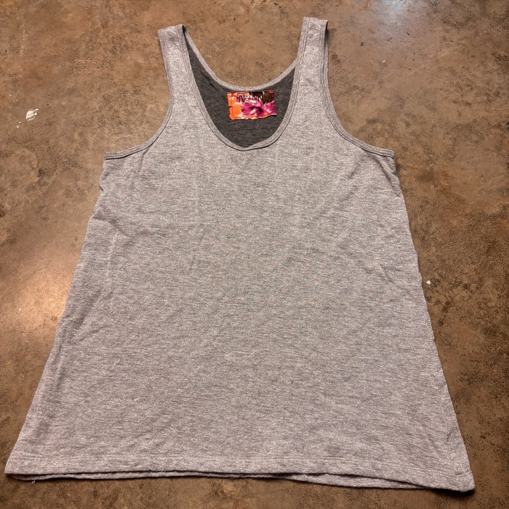 Anthropologie Nation LTD Women’s sparkly gray  tanktop medium